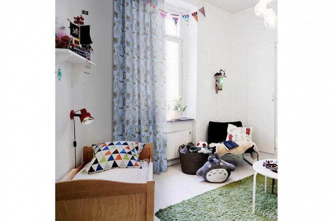 Изображение товара Штора Бриз 160х270 см, 1 шт., цвет голубой