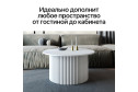 Стол GENGLASS Trubis с трубчатым подстольем