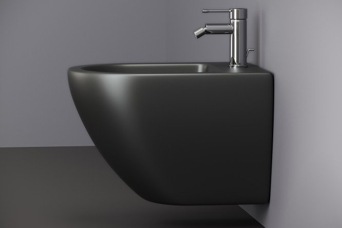 Биде подвесное CERAMICANOVA Metropol Rimless 37х32.5х17.2 см