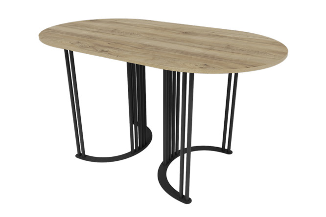 Стол GENGLASS Violur 140х75х80 см