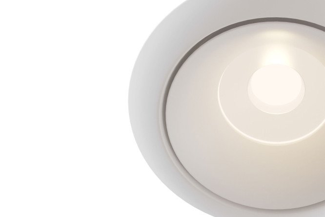 Светильник встраиваемый MAYTONI Downlight Yin 9.8x7.5x9.8 см, GU10