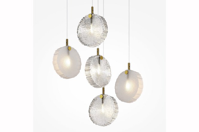 Фото 8 Светильник подвесной MAYTONI Modern Frozen 10 кв.м., 35х29.5х35 см, G4