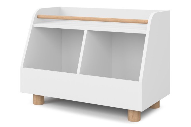 Изображение товара Полка напольная Лиз 71.7х51.9х38.3 см из ЛДСП белого цвета