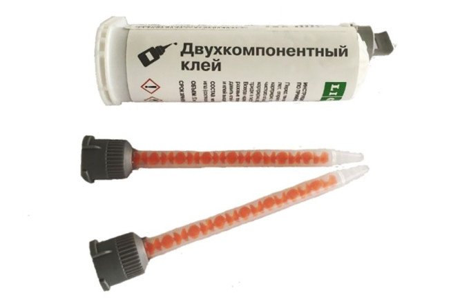 Изображение товара Двухкомпонентный клей Тайтаник 50 мл для прочных соединений и ремонта