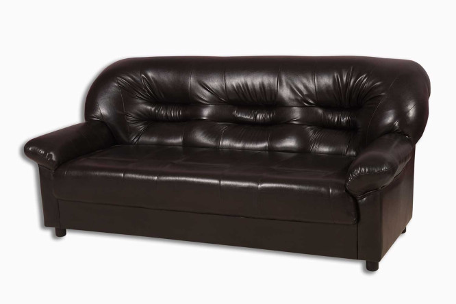 Изображение товара Диван Честер из искусственной кожи 185х85х90 см для современного интерьера