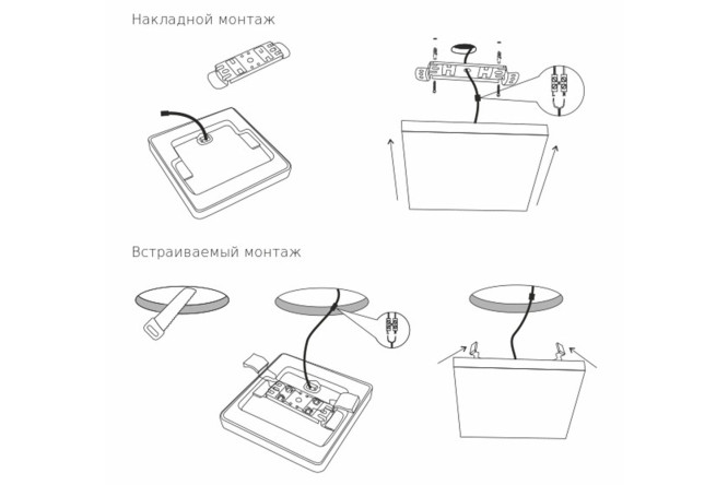 Светильник потолочный ELEKTROSTANDARD Gaze 3 кв.м., 11.8x1.55x11.8 см, LED