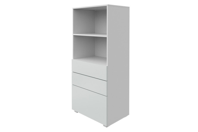 Изображение товара Детский комод Оскар Мун мини 60х130х39,6 см с возможностью выбора ручек