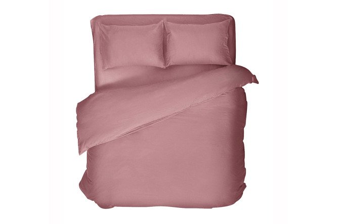 Комплект постельного белья Melange Marsala Сатин