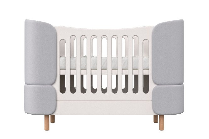 Изображение товара Кроватка-трансформер Kidi soft 74x99x143 см для малыша и подростка