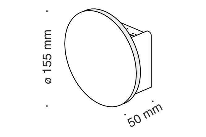 Бра LED MAYTONI Ceiling & Wall Parma 4 кв.м, LED