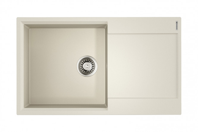 Изображение товара Врезная мойка с крылом OMOIKIRI Daisen 86-PA 86х50х19 см искусственный гранит