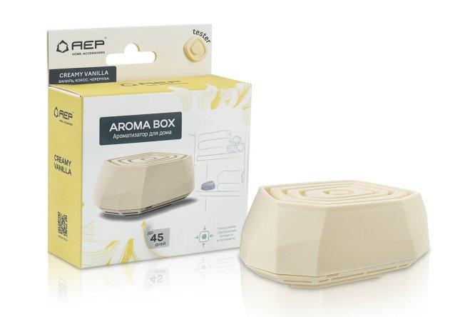 Изображение товара Ароматизатор Aroma box Creamy vanilla для дома