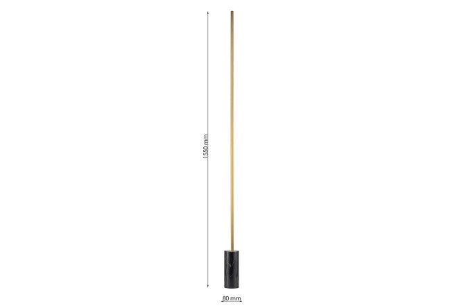 Светильник напольный FAVOURITE Барбель (Barbell) 8x155x8 см, LED