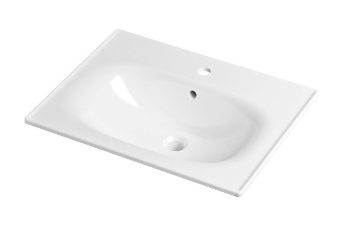 Изображение товара Встраиваемая сверху раковина Bathroom sink 33312010 60х18х46 см белый фарфор