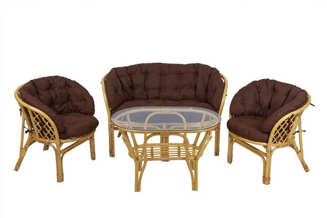 Изображение товара Комплект мебели Багама цвет медовый - стиль и комфорт