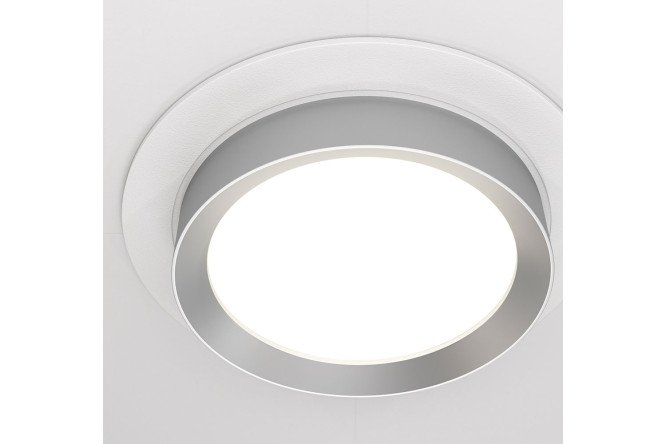 Светильник встраиваемый MAYTONI Downlight Hoop 11x5.3x11 см, GX53