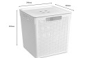 Коробка с крышкой Лофт для хранения вещей 29.4x30.1x29.4 см, 23 л