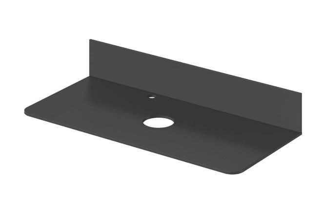 Изображение товара Столешница Roni 100 100.5 см, цвет чёрный матовый