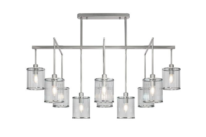 Изображение товара Потолочный светильник EUROSVET Inari 18 кв.м. 107x73x51 см E14 для дома и офиса