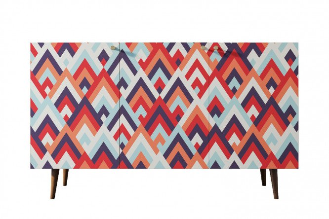 Изображение товара Комод Berber размер 150х90х45 см с принтовым фасадом