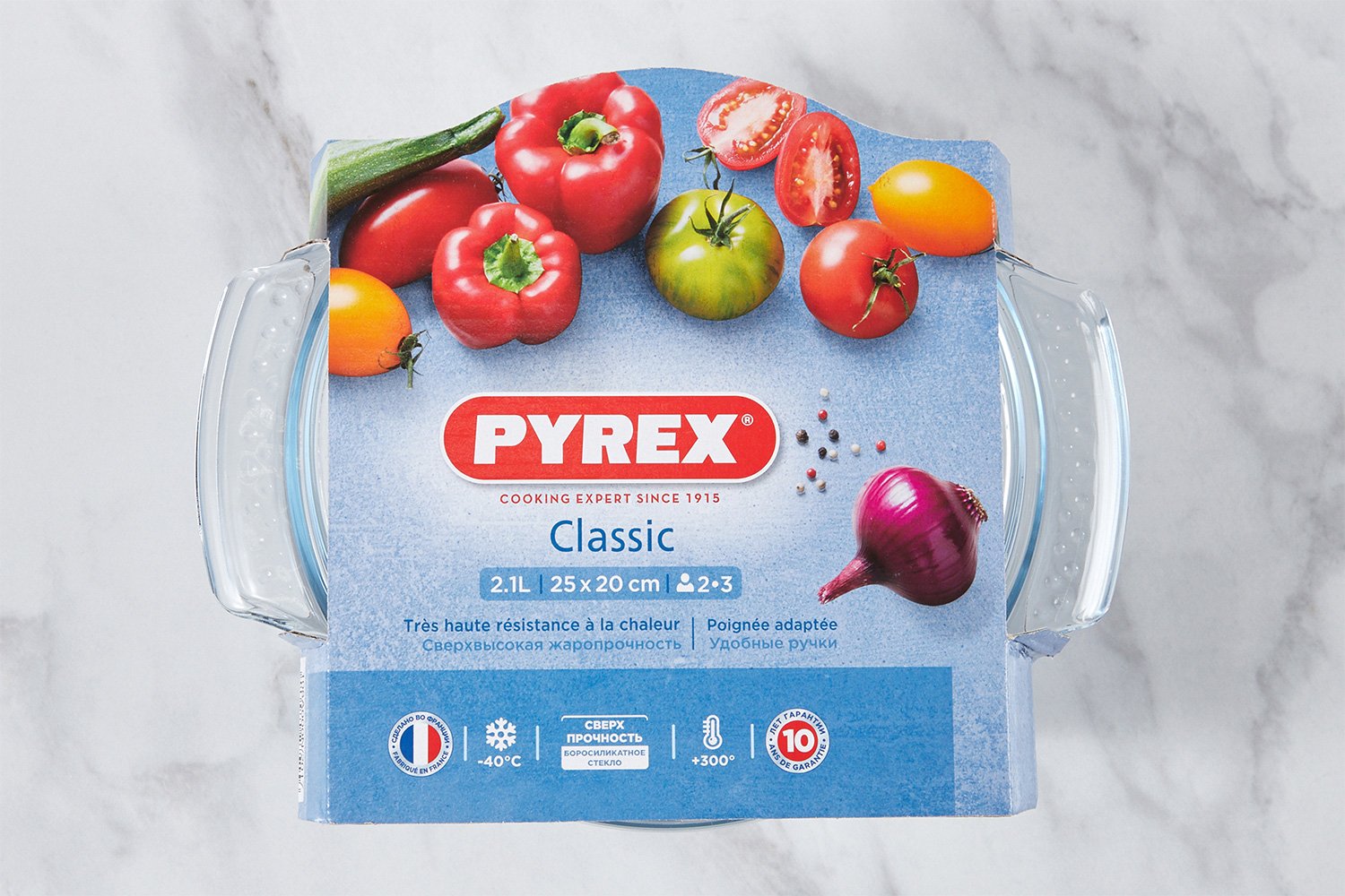 фото Кастрюля с крышкой classic pyrex