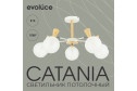 Светильник потолочный EVOLUCE Catania 10 кв.м., 59x35x59 см, E14