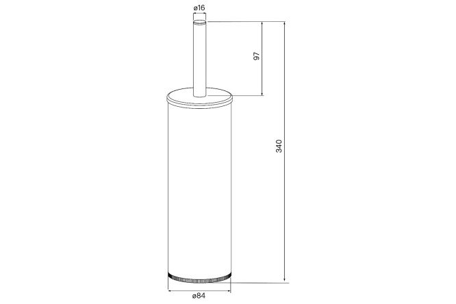 Ёрш IDDIS Optima home BRU01CCi47 Нержавеющая сталь
