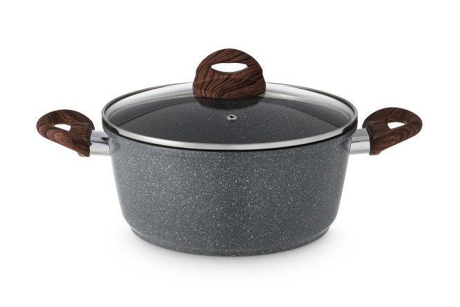 Изображение товара Кастрюля с крышкой BERKRAFT Luna объемом 4 л для всех типов плит