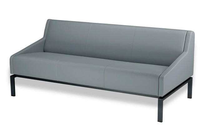 Изображение товара Диван 3-местный Нео светло-серый стильный и комфортный