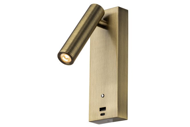 Светильник настенный CITILUX Декарт CL704433 с выключателем 1 кв.м, LED