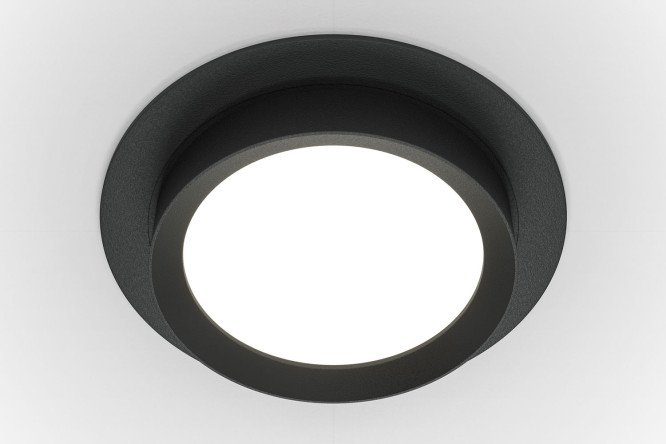 Светильник встраиваемый MAYTONI Downlight Hoop 11x5.3x11 см, GX53