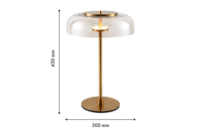 Cветильник настольный LED FAVOURITE Brandy LED, 30x44.5x30 см