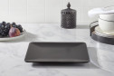 Тарелка обеденная EVIO Nero Керамика, 25 см