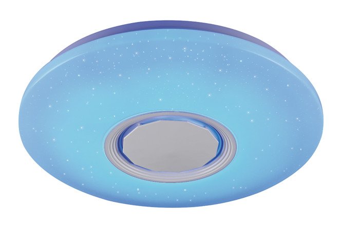 Светильник музыкальный AMBRELLA LIGHT Orbital 24 кв.м., 49.5x8.5x49.5 см, LED