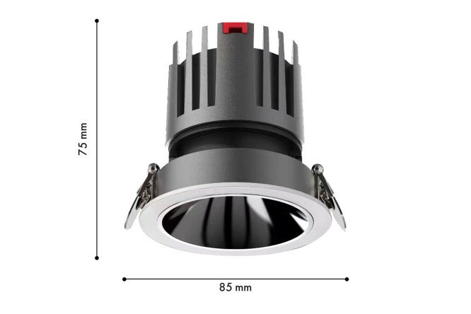 Светильник врезной LED FAVOURITE Mortise 8.5x7.5x8.5 см, LED