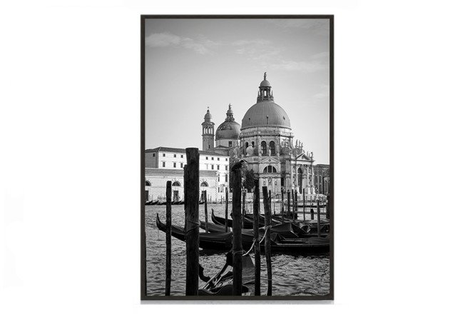 Изображение товара Постер в раме Причал 64х94 см