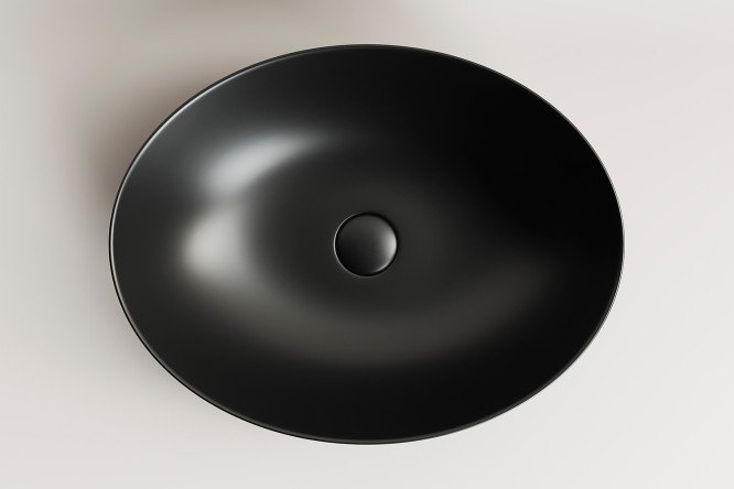 Умывальник накладной CERAMICANOVA Element CN6017MB 52х13х39.5 см