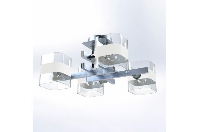 Изображение товара Люстра CITILUX CL139240 на 14 кв.м., современный дизайн, E14, размеры 40x20x40 см