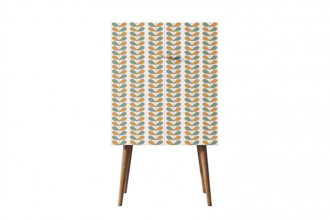 Изображение товара Комод Berber с принтом 70x120x45 см коричневый мебель для хранения