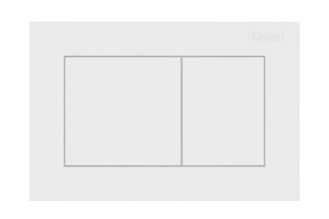 Изображение товара Клавиша с двойным смывом TEYMI Aina T70020WM для инсталляции