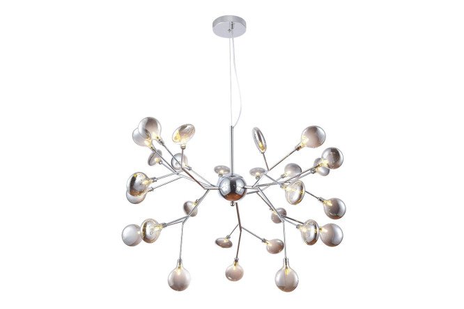 Изображение товара Подвесной светильник BOGATE'S Lamella 16 кв.м. G4 с планкой 75.5х65х75.5 см