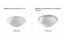 Обеденный сервиз EVIO Breeze на 6 персон 19 предм., Костяной фарфор