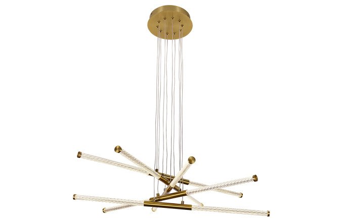 Изображение товара Подвесная люстра FAVOURITE Vigas LED 80 см современный дизайн, регулировка высоты