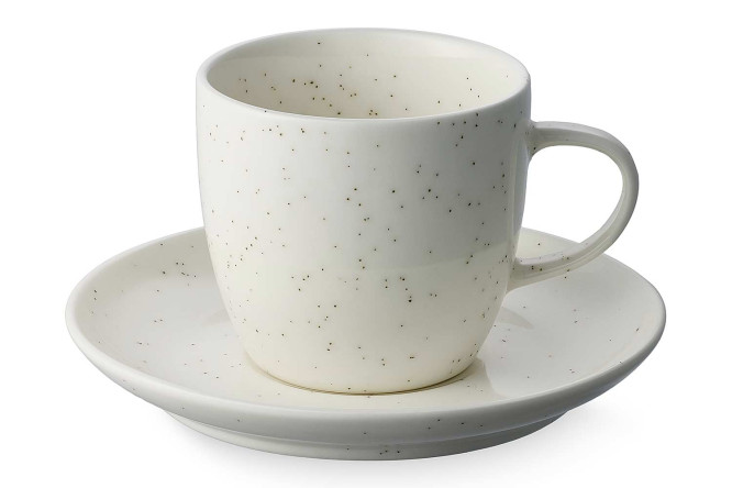 Изображение товара Чайная пара HOFF Легиеро для одного человека, фарфор, 2 предмета