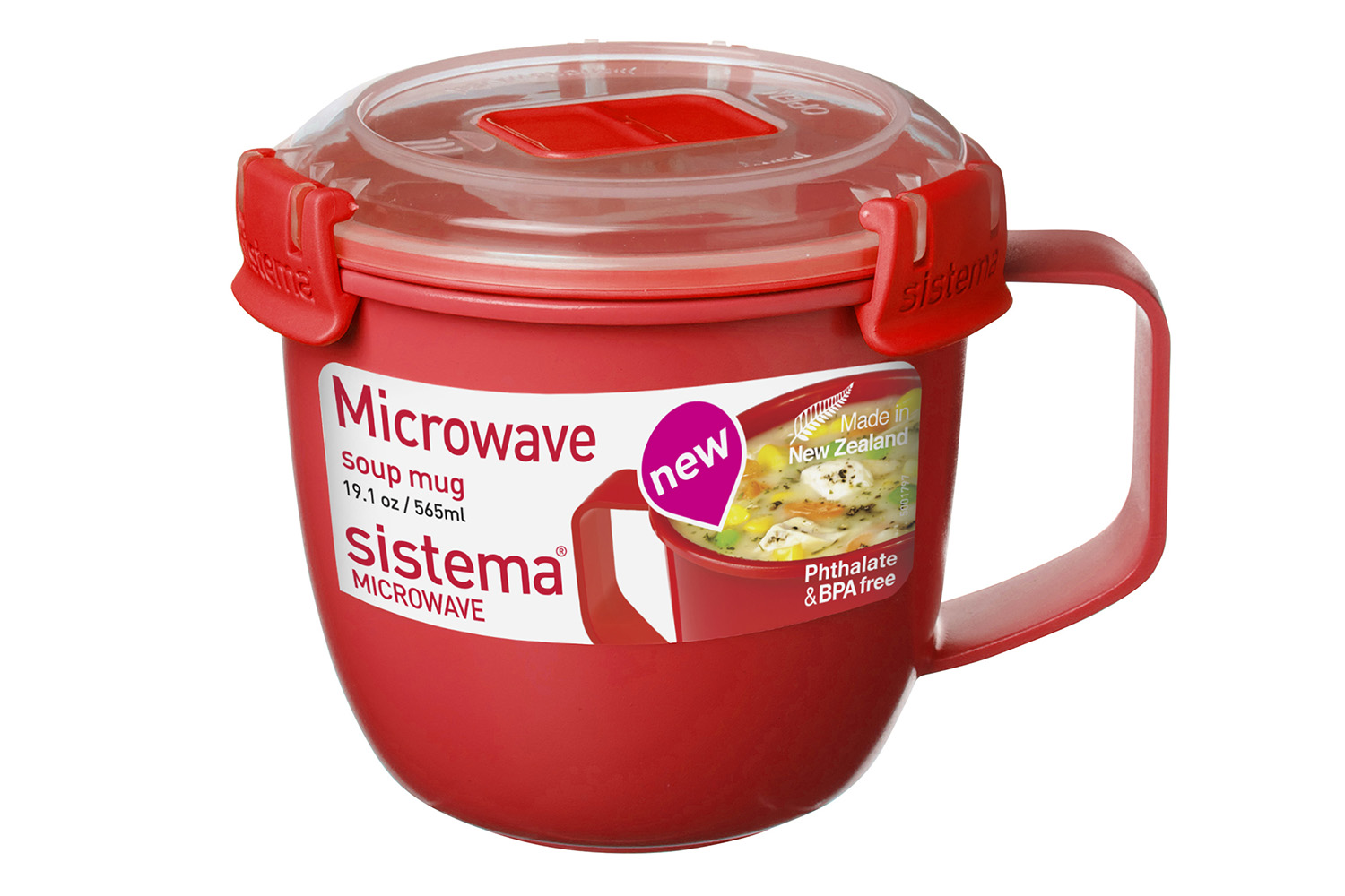 фото Кружка суповая microwave sistema