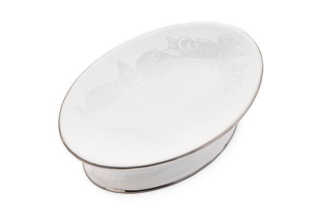Изображение товара Мыльница EVIO Empress из керамики компактная и практичная