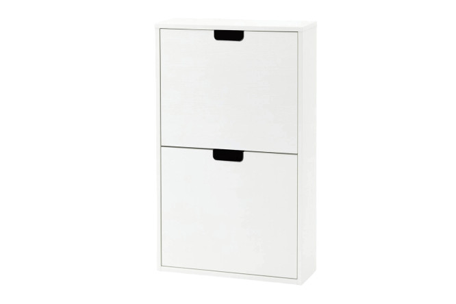 Изображение товара Навесная тумба для обуви Гоби из массива сосны 48.3х77.1х17.1 см