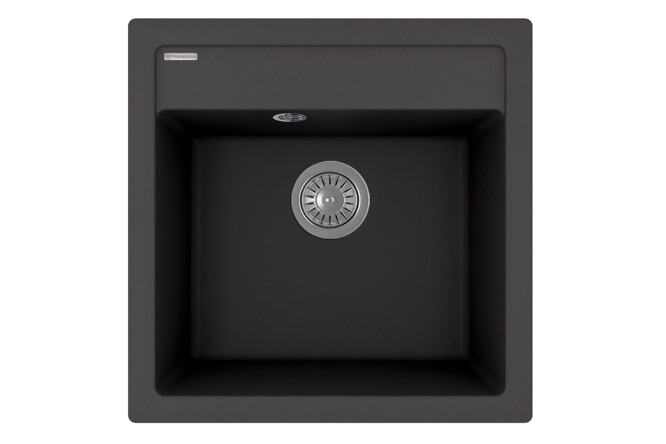 Изображение товара Врезная кварцевая мойка Липси 510 51х51х21.7 см современный дизайн долговечность