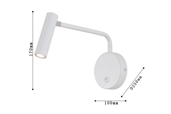 Фото 8 Светильник настенный FAVOURITE Murum 1 м², 6x10x12 см, LED