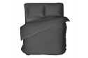 Пододеяльник Sateen Graphite Сатин 148х215 см, 1,5 спальный
